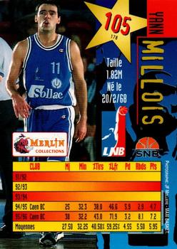 1996-97 Merlin Ultimate (LNB) #105 Yann Millois Back