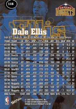 1997-98 SkyBox Premium #115 Dale Ellis Back