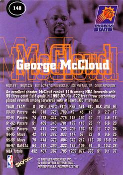 1997-98 SkyBox Premium #148 George McCloud Back