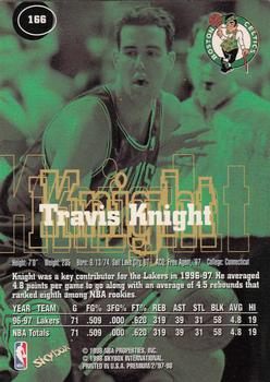 1997-98 SkyBox Premium #166 Travis Knight Back