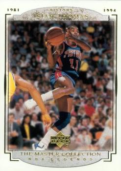 2000 Upper Deck Legends Master Collection #16 Isiah Thomas Front