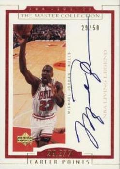 2000 Upper Deck Legends Master Collection - Living Legends Autographs #ML1 Michael Jordan Front