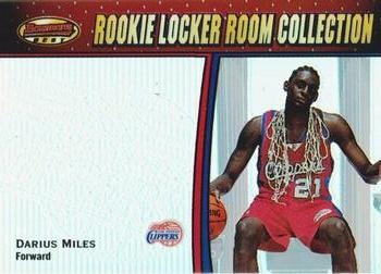 2000-01 Bowman's Best - Rookie Locker Room Collection #LRC3 Darius Miles Front