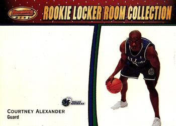 2000-01 Bowman's Best - Rookie Locker Room Collection #LRC12 Courtney Alexander Front