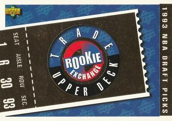 1993-94 Upper Deck - Rookie Exchange Redemptions #TC1 Rookie Exchange Gold Trade Card Front