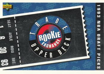 1993-94 Upper Deck - Rookie Exchange Redemptions #TC2 Rookie Exchange Silver Trade Card Front