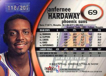 2000-01 E-X - Essential Credentials #69 Anfernee Hardaway Back