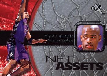 2000-01 E-X - Net Assets #1 NA Vince Carter Front