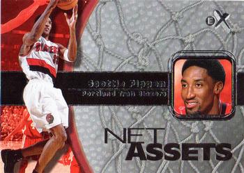 2000-01 E-X - Net Assets #6 NA Scottie Pippen Front