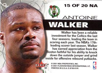 2000-01 E-X - Net Assets #15 NA Antoine Walker Back