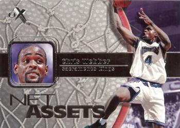 2000-01 E-X - Net Assets #17 NA Chris Webber Front