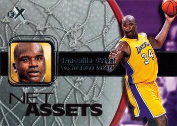 2000-01 E-X - Net Assets #18 NA Shaquille O'Neal Front
