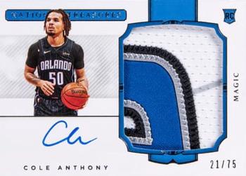 2020-21 Panini National Treasures #149 Cole Anthony Front