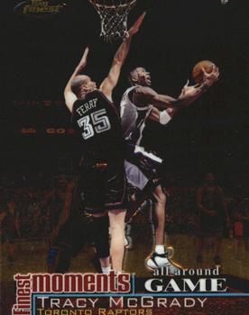 2000-01 Finest - Finest Moments #FM-TM Tracy McGrady Front