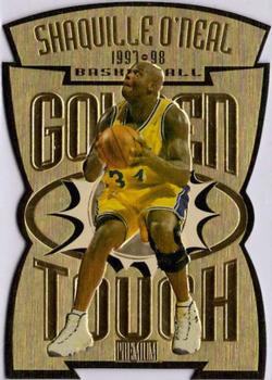 1997-98 SkyBox Premium - Golden Touch #4GT Shaquille O'Neal Front