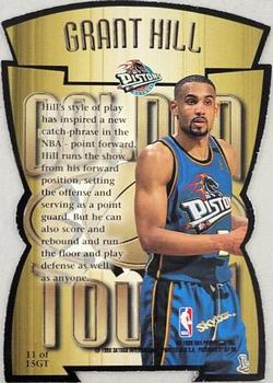 1997-98 SkyBox Premium - Golden Touch #11GT Grant Hill Back