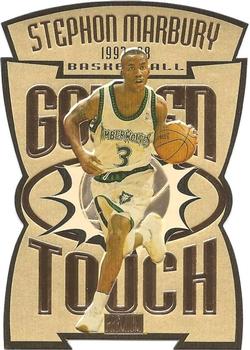 1997-98 SkyBox Premium - Golden Touch #5GT Stephon Marbury Front