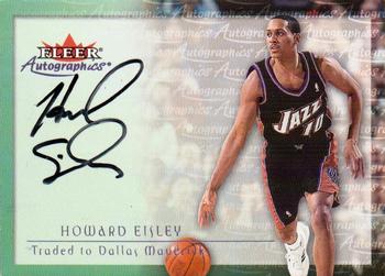 2000-01 Fleer Tradition - Autographics #NNO Howard Eisley Front