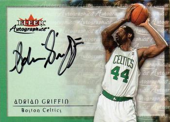 2000-01 Fleer Tradition - Autographics #NNO Adrian Griffin Front