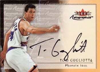 2000-01 Fleer Tradition - Autographics #NNO Tom Gugliotta Front