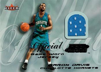 2000-01 Fleer Tradition - Feel the Game #NNO Baron Davis Front