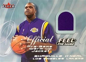 2000-01 Fleer Tradition - Feel the Game #NNO Shaquille O'Neal Front