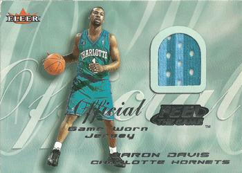 2000-01 Fleer Tradition - Feel the Game #NNO Baron Davis Front