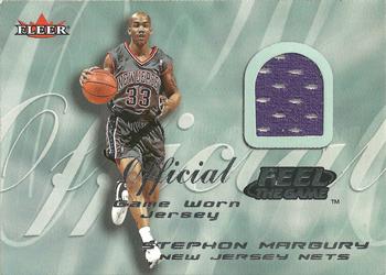 2000-01 Fleer Tradition - Feel the Game #NNO Stephon Marbury Front