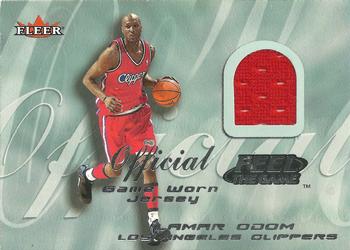 2000-01 Fleer Tradition - Feel the Game #NNO Lamar Odom Front
