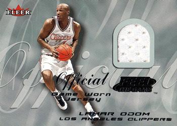 2000-01 Fleer Tradition - Feel the Game #NNO Lamar Odom Front