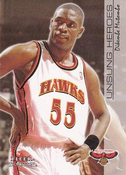 2000-01 Fleer Tradition - Stickers #NNO Dikembe Mutombo Front