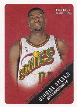 2000-01 Fleer Tradition - Stickers #NNO Olumide Oyedeji Front