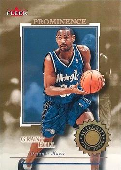 2000-01 Fleer Authority - Prominence SN125/SN75 #4 Grant Hill Front