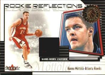 2000-01 Fleer Authority - Rookie Reflections #9 RR Hanno Mottola Front