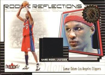 2000-01 Fleer Authority - Rookie Reflections #16 RR Lamar Odom Front