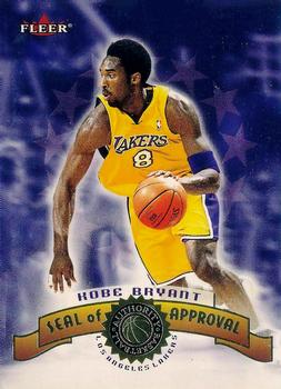 2000-01 Fleer Authority - Seal of Approval #1 SA Kobe Bryant Front