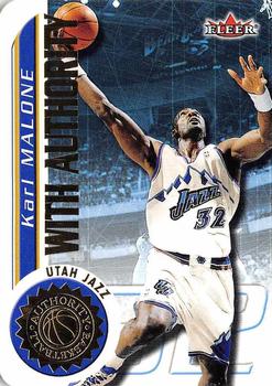 2000-01 Fleer Authority - With Authority #10 WA Karl Malone Front