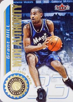 2000-01 Fleer Authority - With Authority 299 #5 WA Grant Hill Front