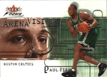 2000-01 Fleer Focus - Arena Vision #13 AV Paul Pierce Front
