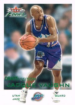 2000-01 Fleer Focus - Draft Position #20 Jacque Vaughn Front