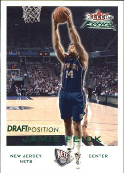 2000-01 Fleer Focus - Draft Position #21 Jamie Feick Front