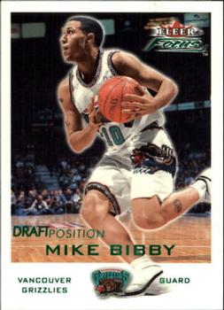 2000-01 Fleer Focus - Draft Position #90 Mike Bibby Front