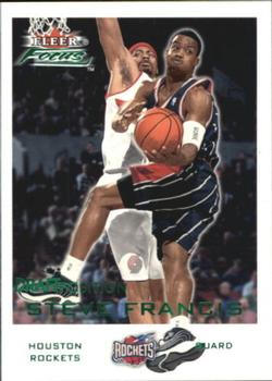 2000-01 Fleer Focus - Draft Position #93 Steve Francis Front