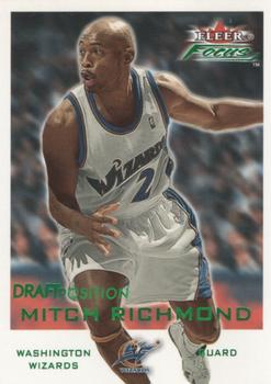 2000-01 Fleer Focus - Draft Position #123 Mitch Richmond Front