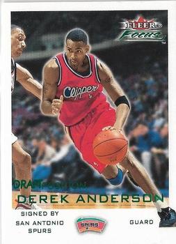 2000-01 Fleer Focus - Draft Position #126 Derek Anderson Front