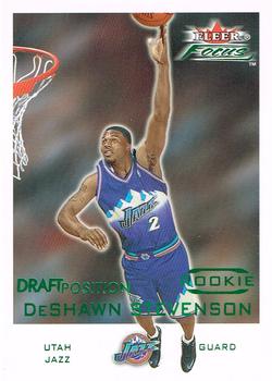 2000-01 Fleer Focus - Draft Position #207 DeShawn Stevenson Front