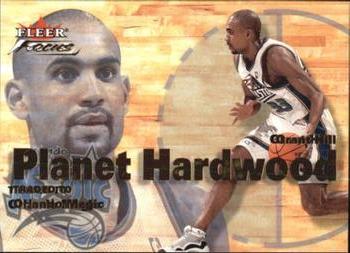 2000-01 Fleer Focus - Planet Hardwood #9 PH Grant Hill Front