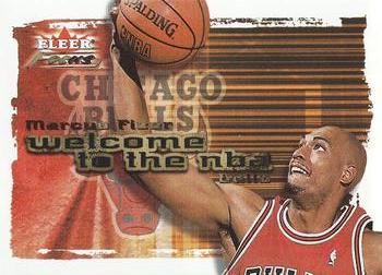 2000-01 Fleer Focus - Welcome to the NBA #4 WN Marcus Fizer Front