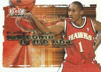 2000-01 Fleer Focus - Welcome to the NBA #6 WN DerMarr Johnson Front