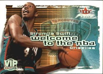 2000-01 Fleer Focus - Welcome to the NBA VIP #2 WN Stromile Swift Front